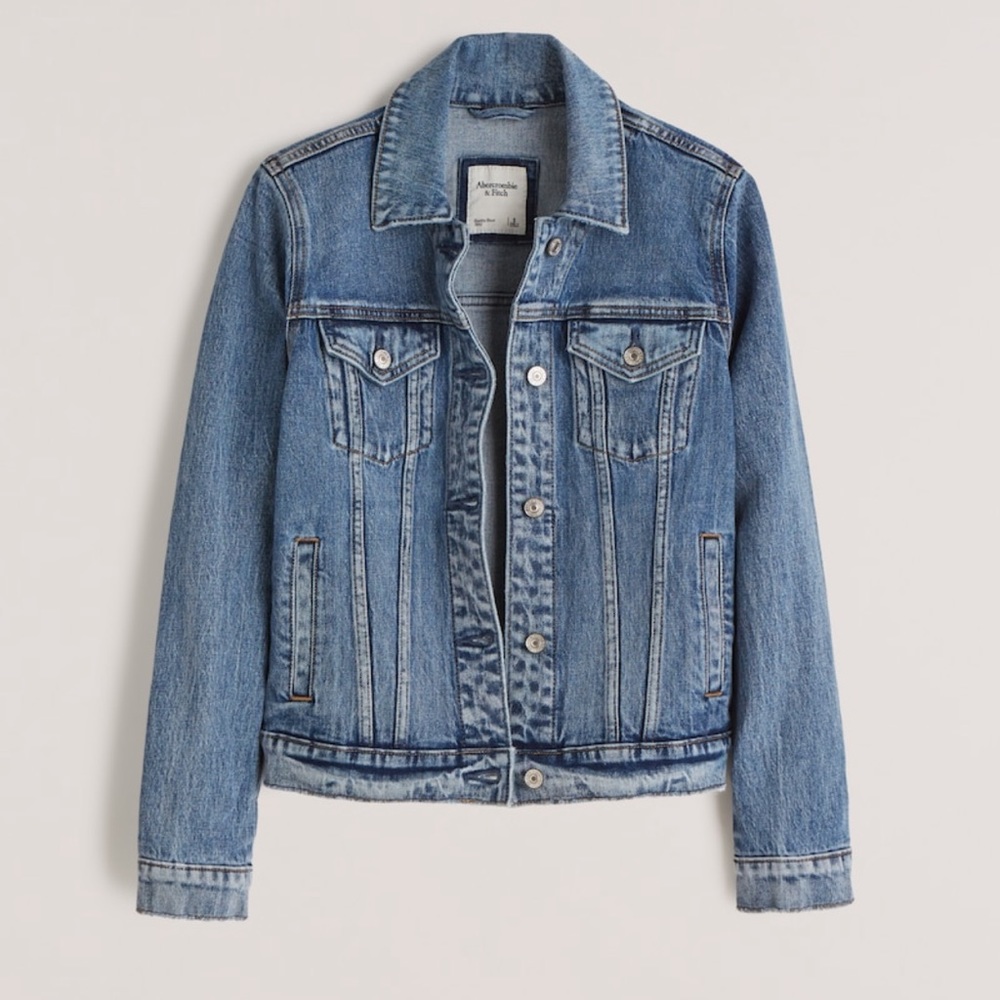 Abercrombie & Fitch Denim Jean Jacket Medium